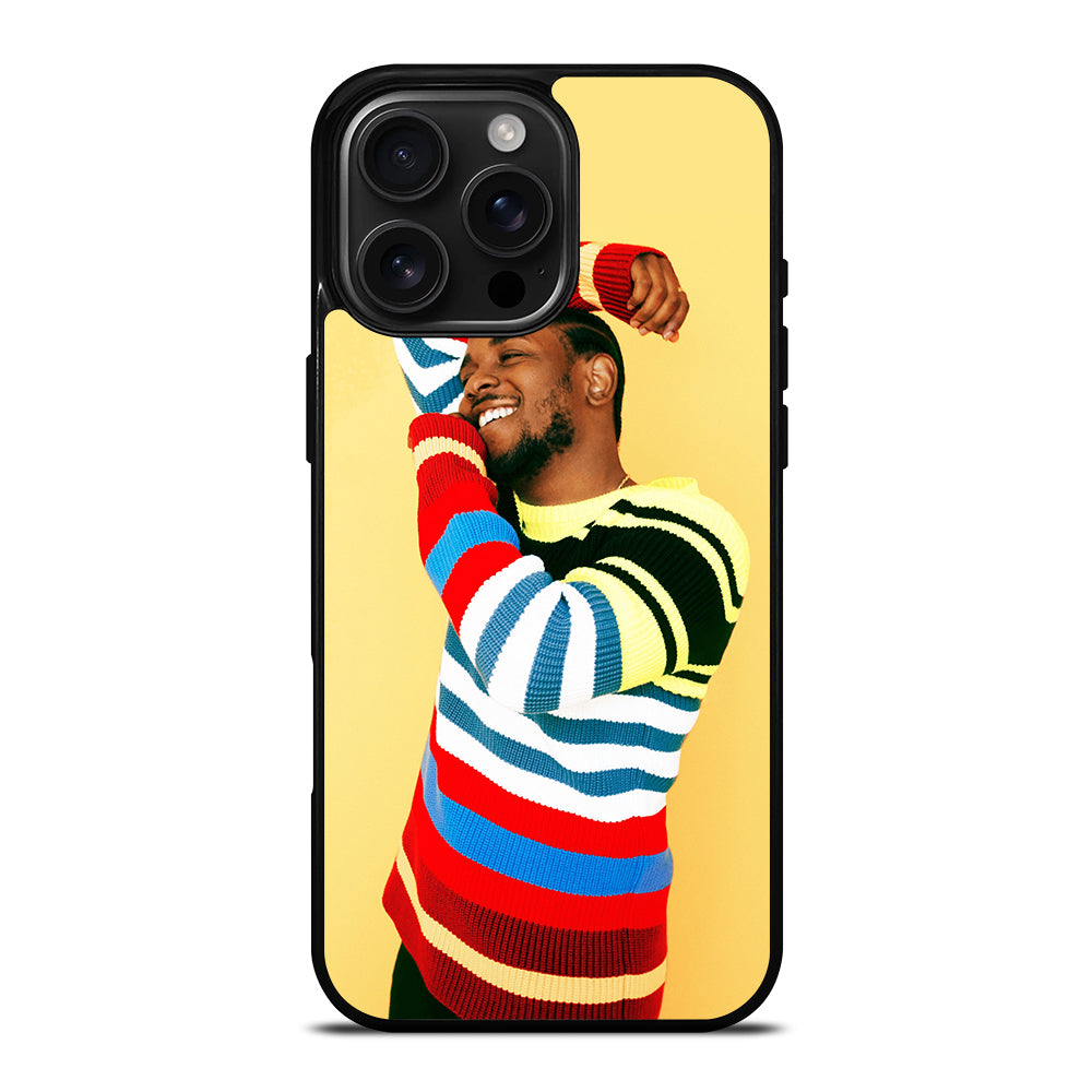 KENDRICK LAMAR RAPPER POSE iPhone 16 Pro Max Case Cover