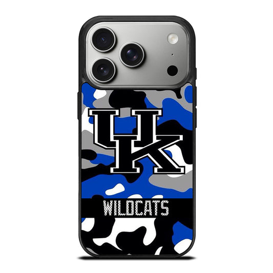 KENTUCKY WILDCATS CAMO iPhone 17 Pro Case Cover