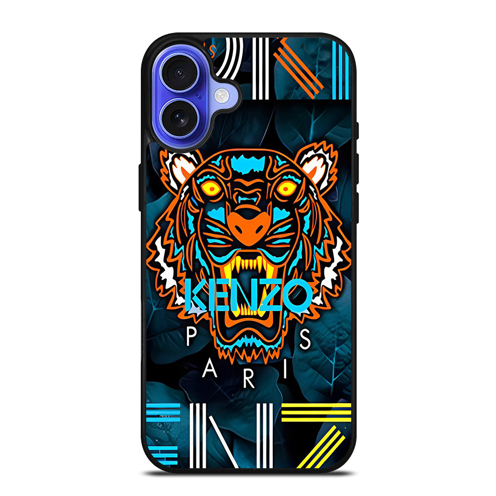 KENZO PARIS LOGO 2 iPhone 16 Case Cover