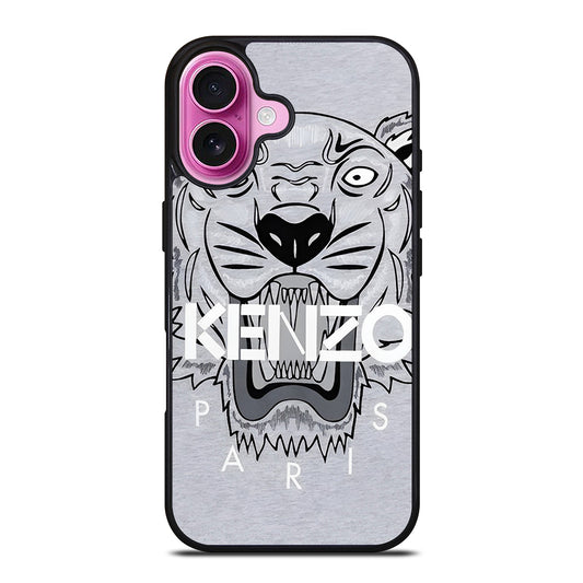 KENZO PARIS LOGO ART iPhone 16 Plus Case Cover