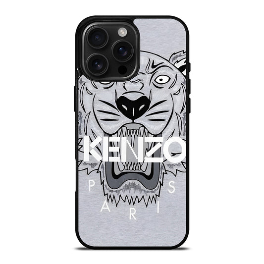 KENZO PARIS LOGO ART iPhone 16 Pro Max Case Cover