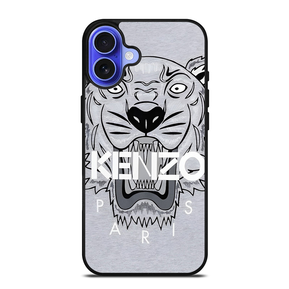 KENZO PARIS LOGO ART iPhone 16 Case Cover