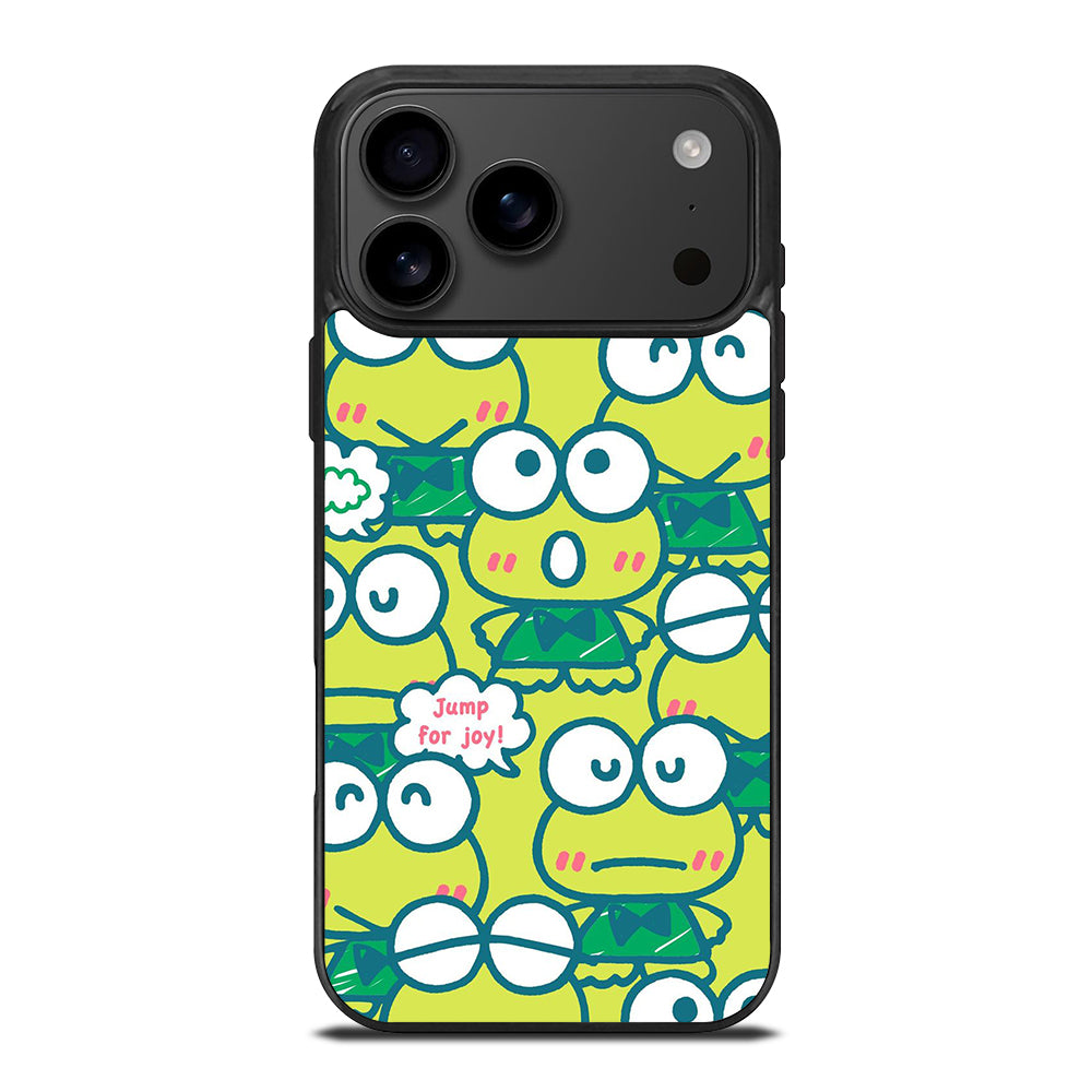 KEROPPI FROG PATTERN iPhone 17 Pro Max Case Cover