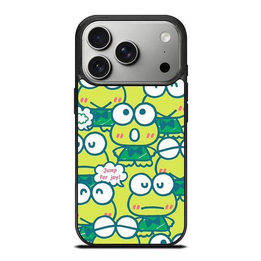 KEROPPI FROG PATTERN iPhone 17 Pro Case Cover