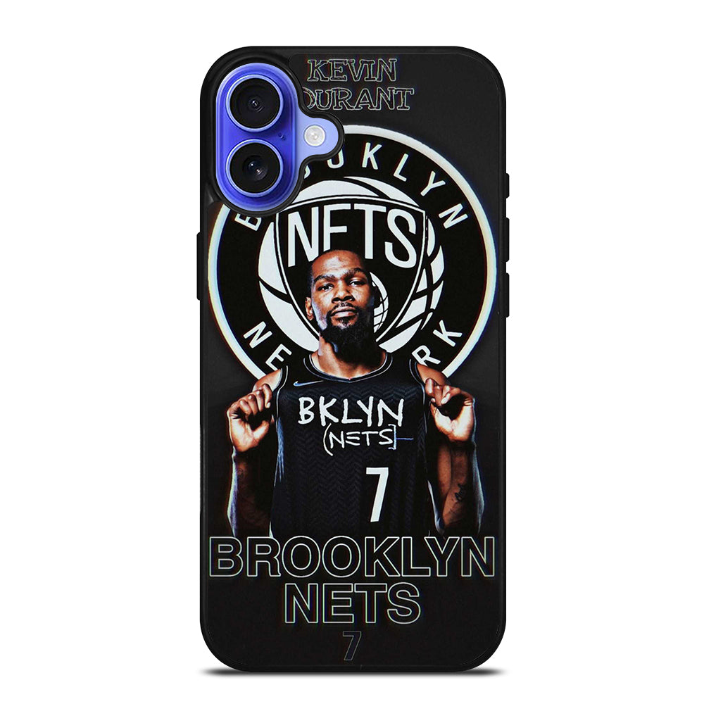 KEVIN DURANT NBA BROOKLYN NETS 2 iPhone 16 Case Cover