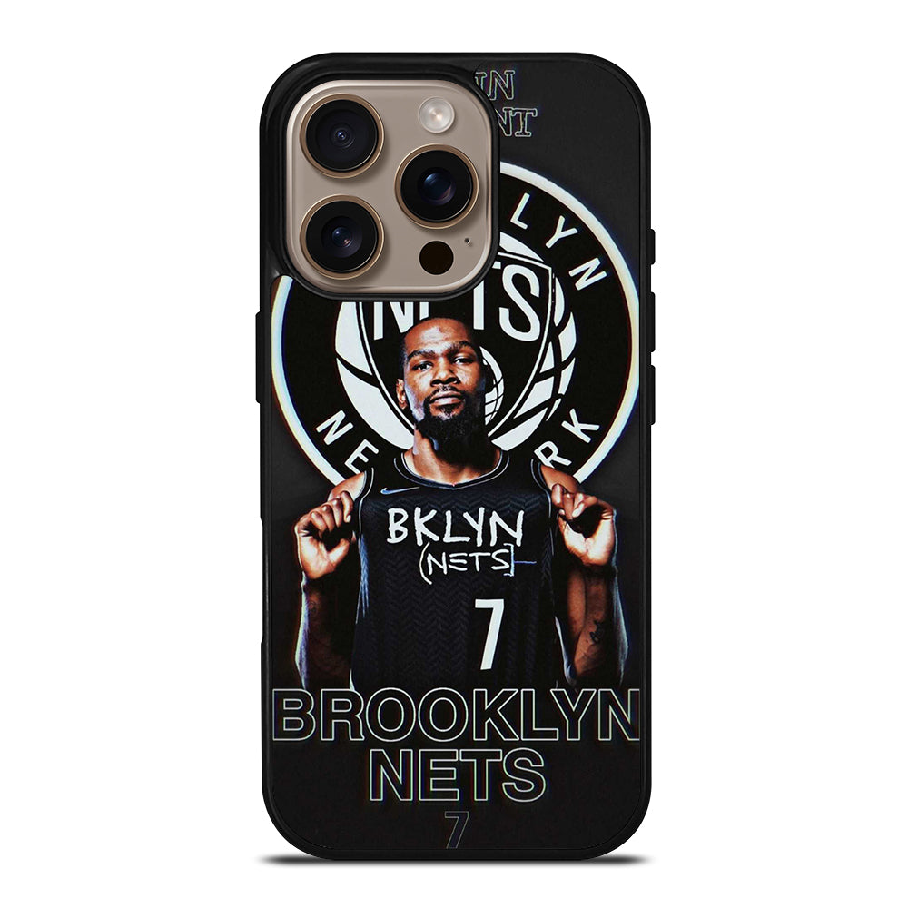 KEVIN DURANT NBA BROOKLYN NETS 2 iPhone 16 Pro Case Cover