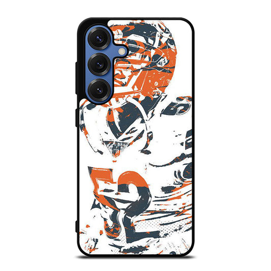 KHALIL MACK CHICAGO BEARS ART Samsung Galaxy S25 Case Cover