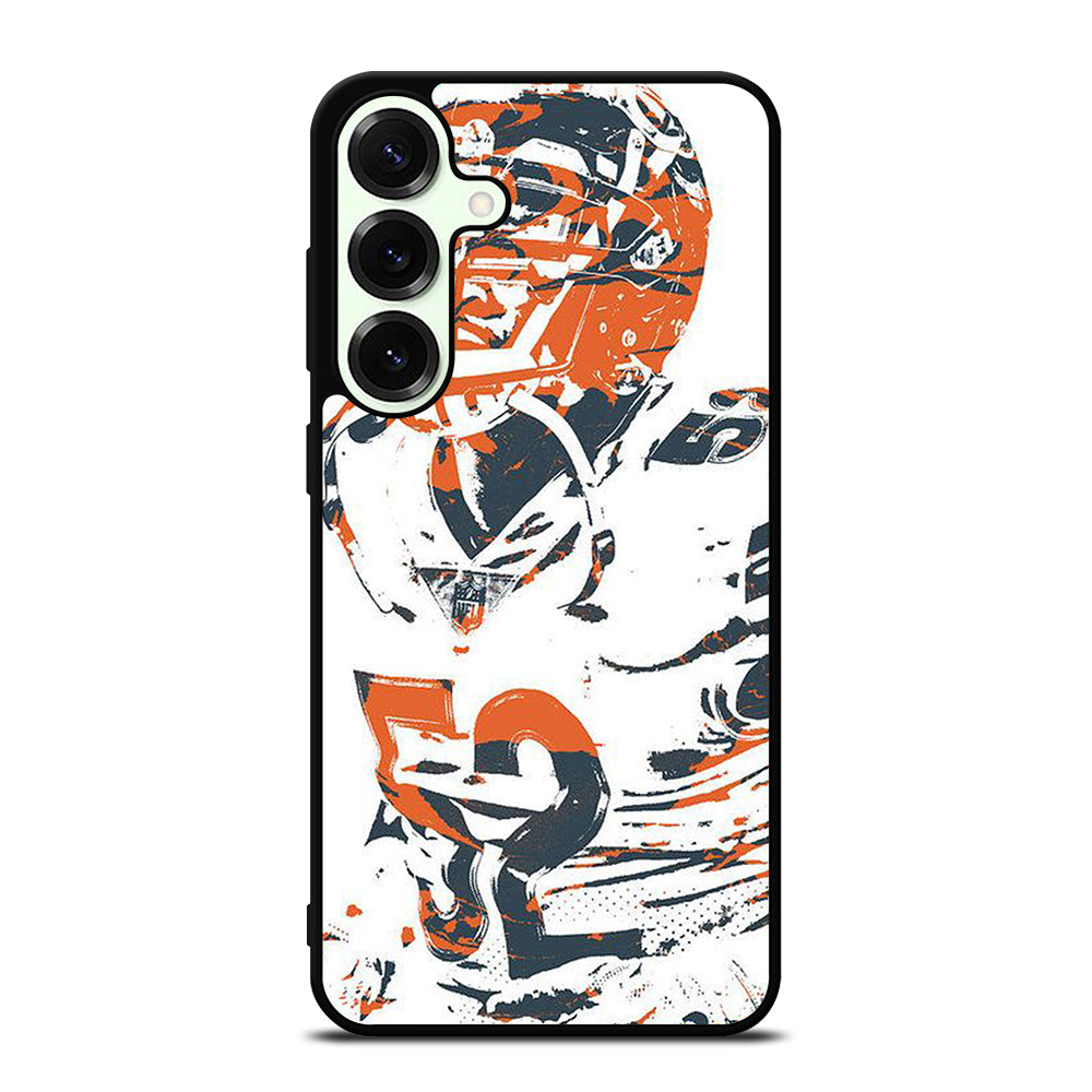 KHALIL MACK CHICAGO BEARS ART Samsung Galaxy S26 Plus Case Cover