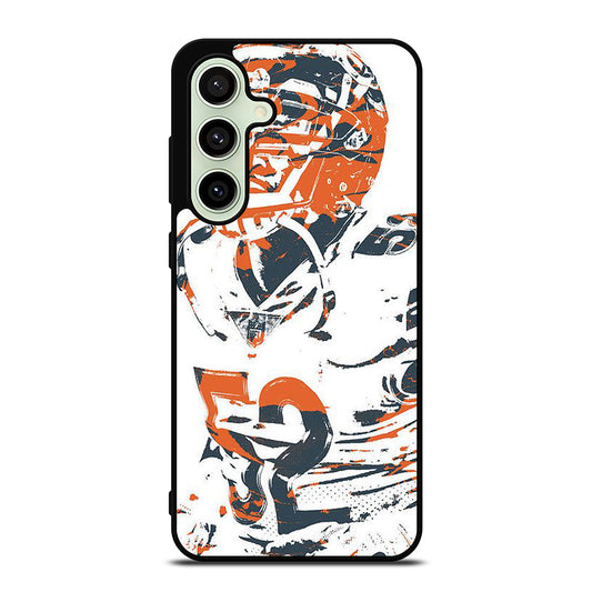 KHALIL MACK CHICAGO BEARS ART Samsung Galaxy S24 FE Case Cover