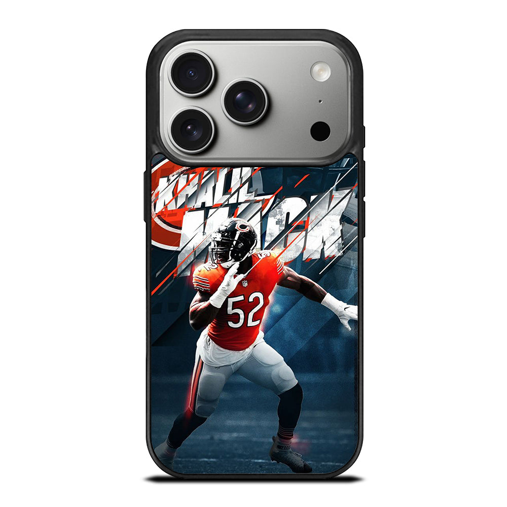 KHALIL MACK CHICAGO BEARS NFL iPhone 17 Pro Case Cover