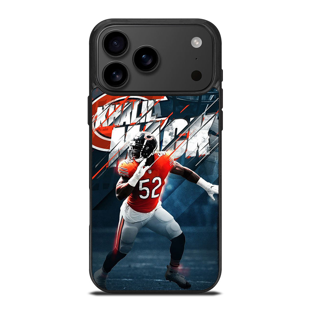 KHALIL MACK CHICAGO BEARS NFL iPhone 17 Pro Max Case Cover
