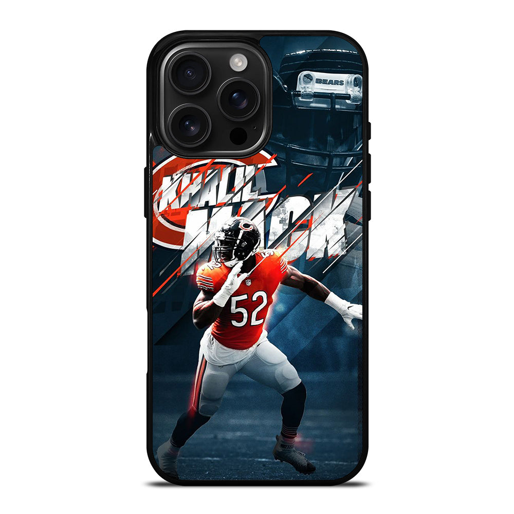 KHALIL MACK CHICAGO BEARS NFL iPhone 16 Pro Max Case Cover