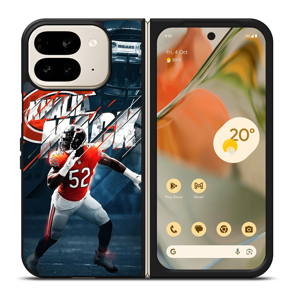 KHALIL MACK CHICAGO BEARS NFL Google Pixel 9 Pro Fold Case Cover