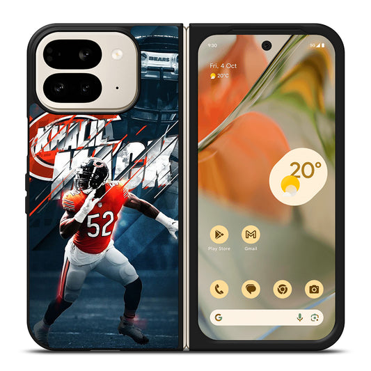 KHALIL MACK CHICAGO BEARS NFL Google Pixel 9 Pro Fold Case Cover
