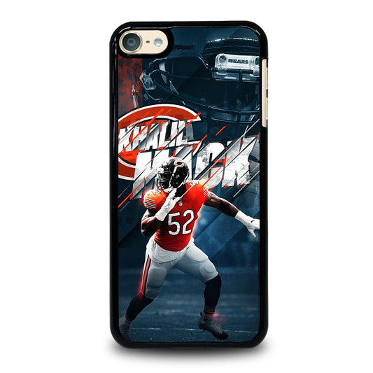 KHALIL MACK CHICAGO BEARS NFL iPod Touch 6 Case Cover
