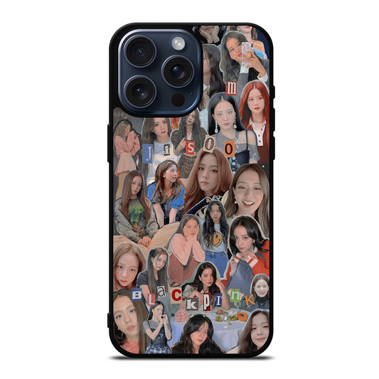 KIM JISOO BLACKPINK COLLAGE iPhone 15 Pro Max Case Cover