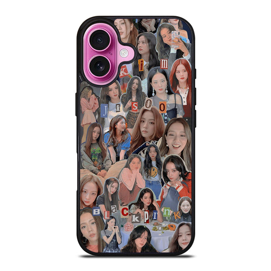 KIM JISOO BLACKPINK COLLAGE iPhone 16 Plus Case Cover