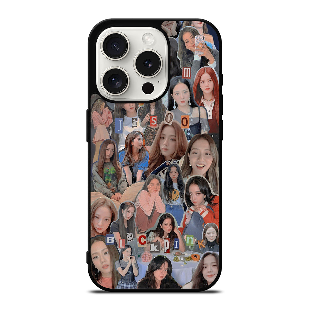 KIM JISOO BLACKPINK COLLAGE iPhone 15 Pro Case Cover
