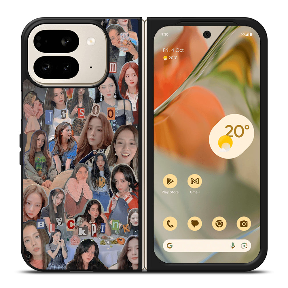 KIM JISOO BLACKPINK COLLAGE Google Pixel 9 Pro Fold Case Cover