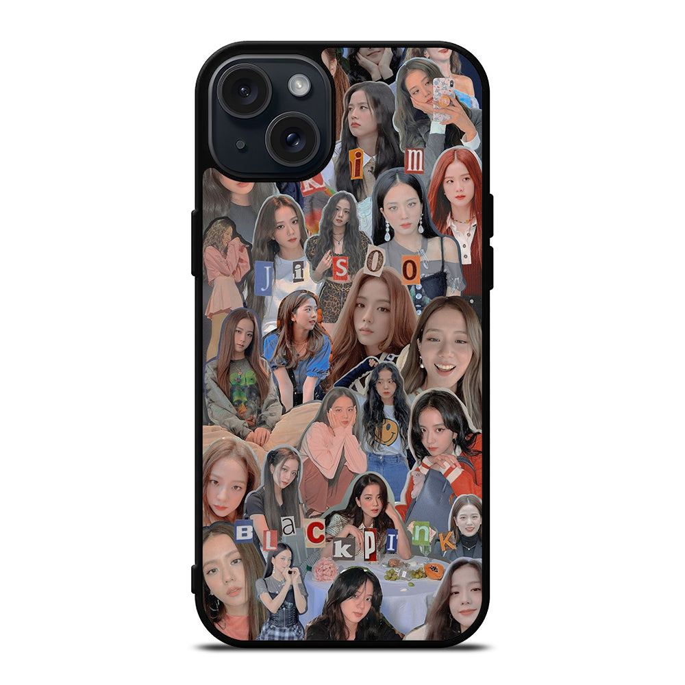 KIM JISOO BLACKPINK COLLAGE iPhone 15 Plus Case Cover