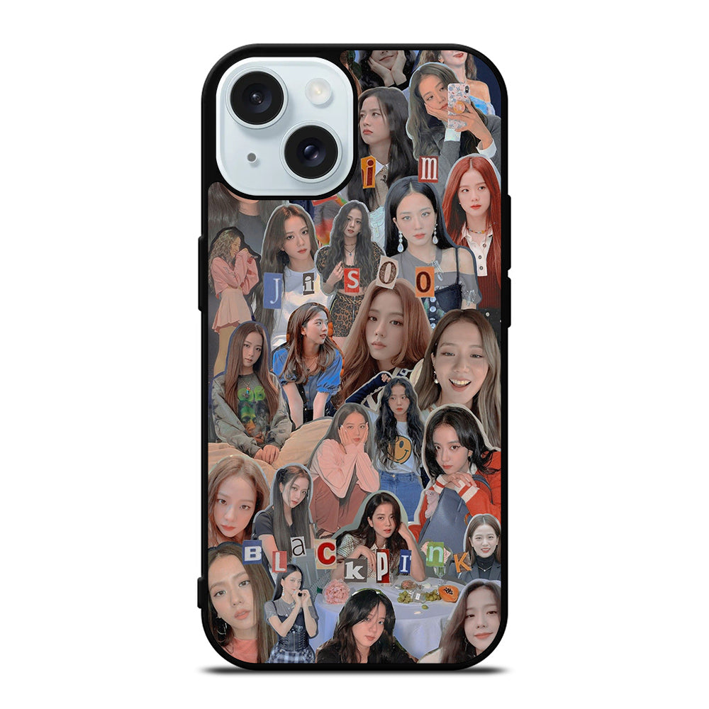 KIM JISOO BLACKPINK COLLAGE iPhone 15 Case Cover