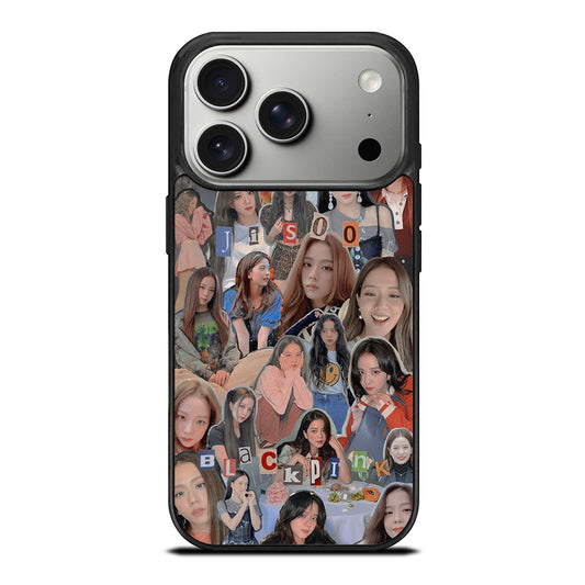 KIM JISOO BLACKPINK COLLAGE iPhone 17 Pro Case Cover