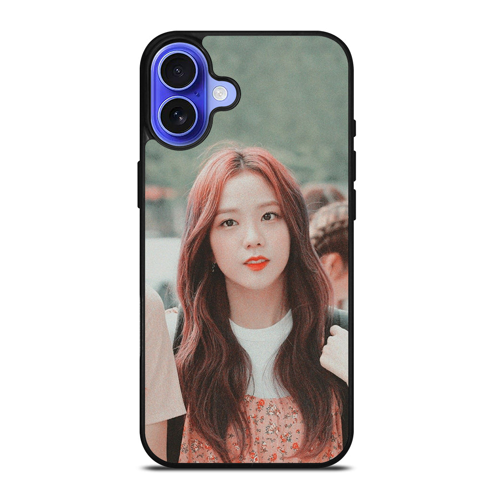 KIM JISOO BLACKPINK CUTE iPhone 16 Case Cover