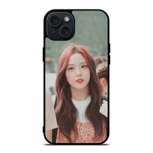 KIM JISOO BLACKPINK CUTE iPhone 15 Plus Case Cover