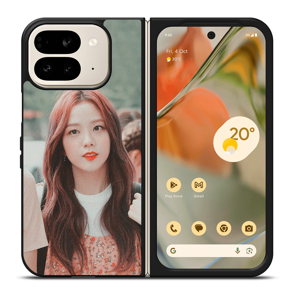 KIM JISOO BLACKPINK CUTE Google Pixel 9 Pro Fold Case Cover
