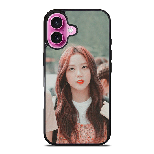 KIM JISOO BLACKPINK CUTE iPhone 16 Plus Case Cover