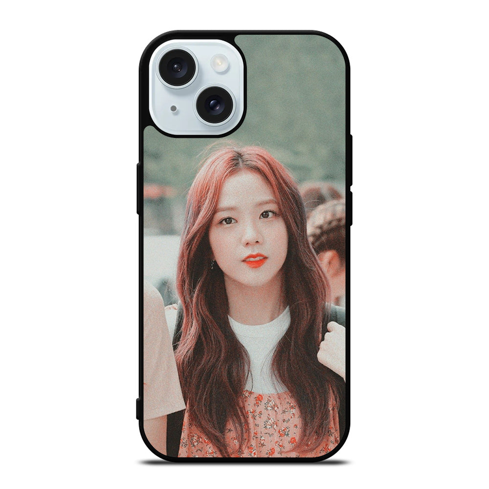 KIM JISOO BLACKPINK CUTE iPhone 15 Case Cover