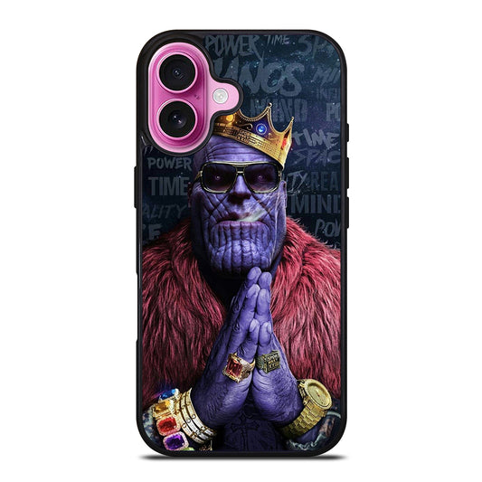 KING THANOS MARVEL 3 iPhone 16 Plus Case Cover