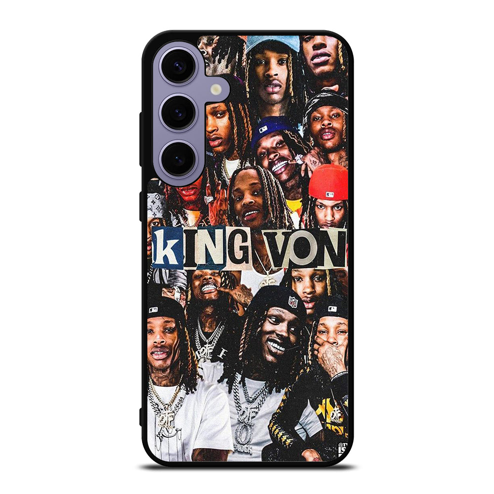 KING VON RAPPER COLLAGE Samsung Galaxy S24 Plus Case Cover