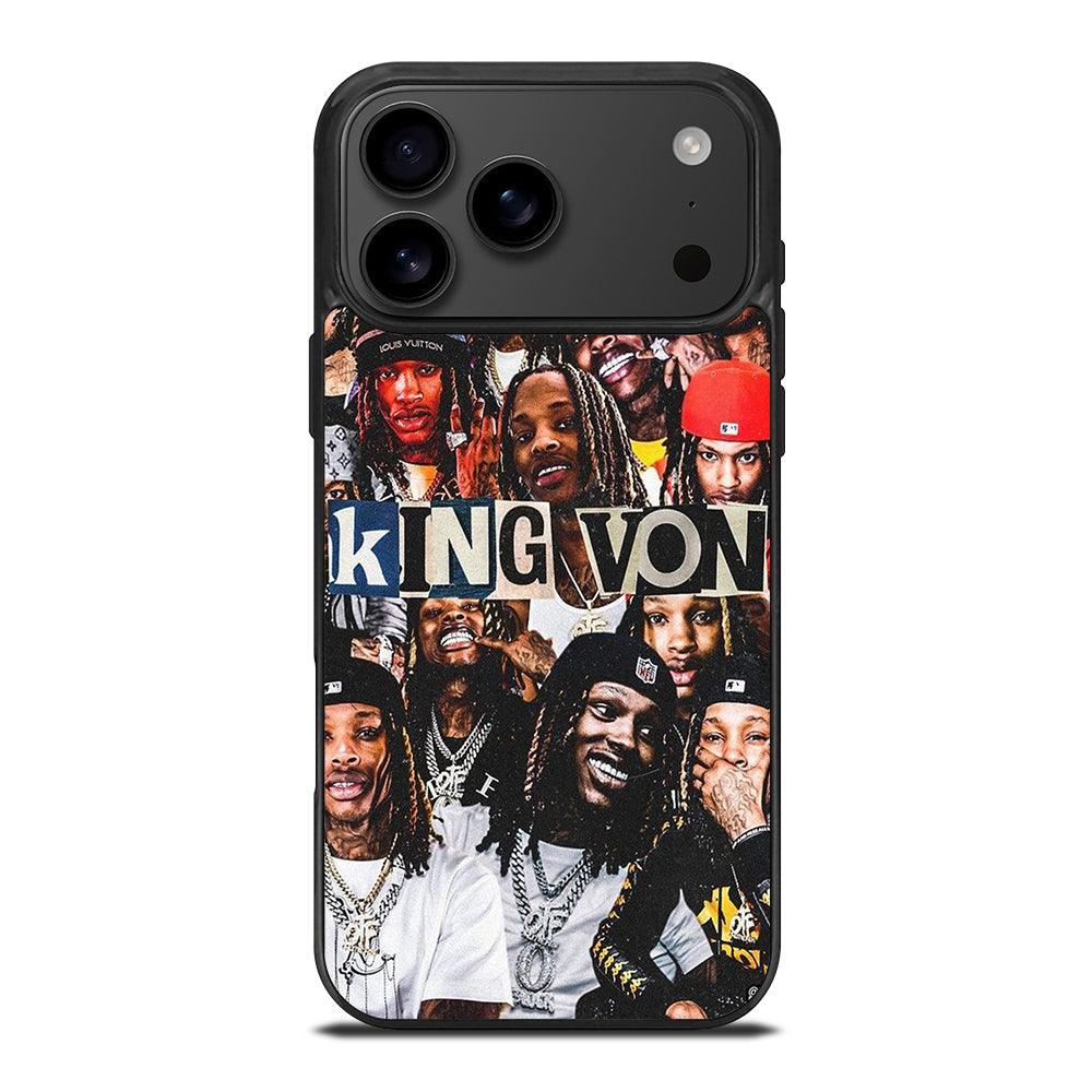 KING VON RAPPER COLLAGE iPhone 17 Pro Max Case Cover