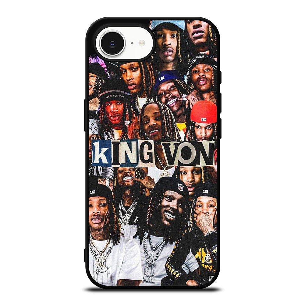 KING VON RAPPER COLLAGE iPhone 16e Case Cover