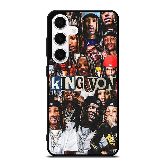 KING VON RAPPER COLLAGE Samsung Galaxy S24 Case Cover