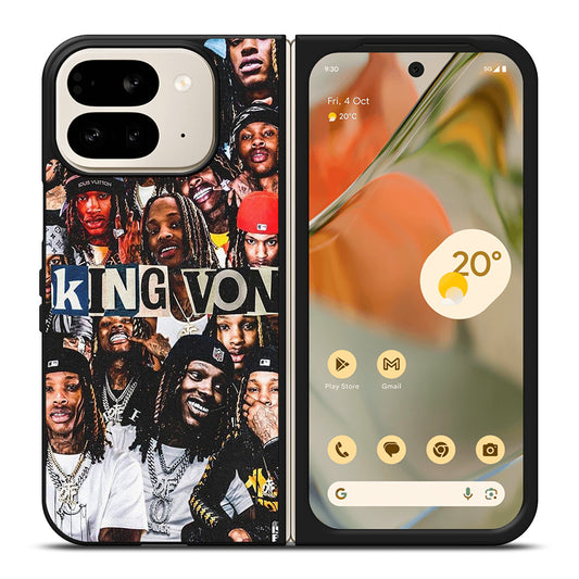 KING VON RAPPER COLLAGE Google Pixel 9 Pro Fold Case Cover