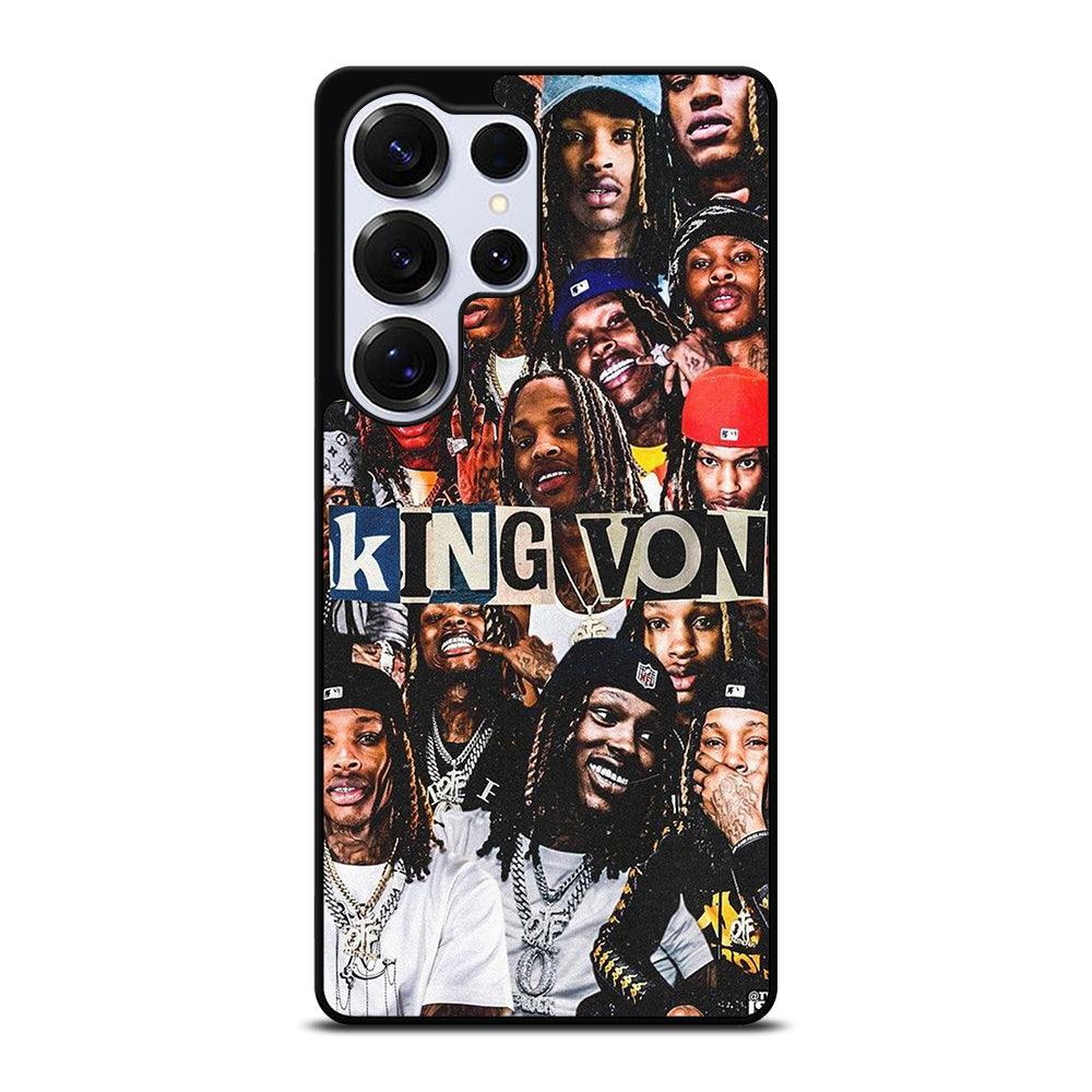 KING VON RAPPER COLLAGE Samsung Galaxy S25 Ultra Case Cover