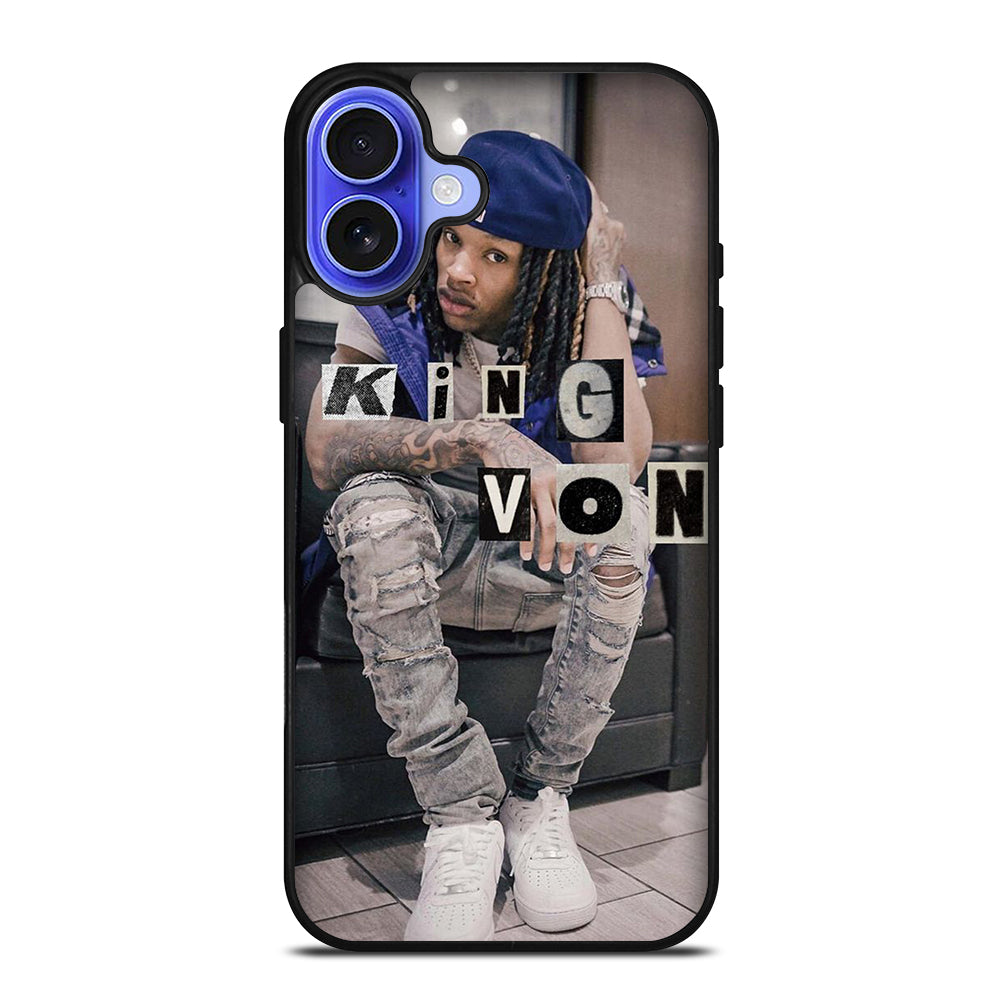 KING VON RAPPER HOP HOP iPhone 16 Case Cover