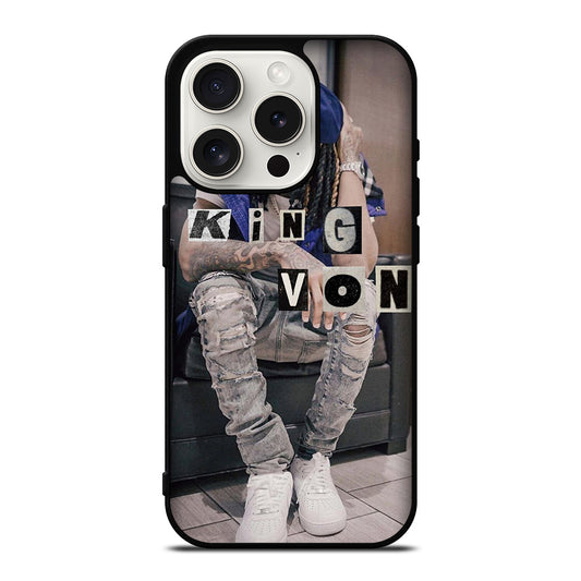KING VON RAPPER HOP HOP iPhone 15 Pro Case Cover