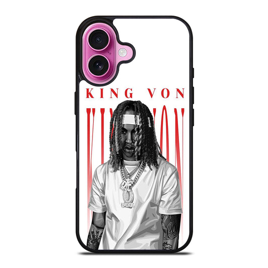 KING VON RAPPER SINGER iPhone 16 Plus Case Cover