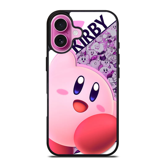 KIRBY SUPER SMASH BROS 3 iPhone 16 Plus Case Cover