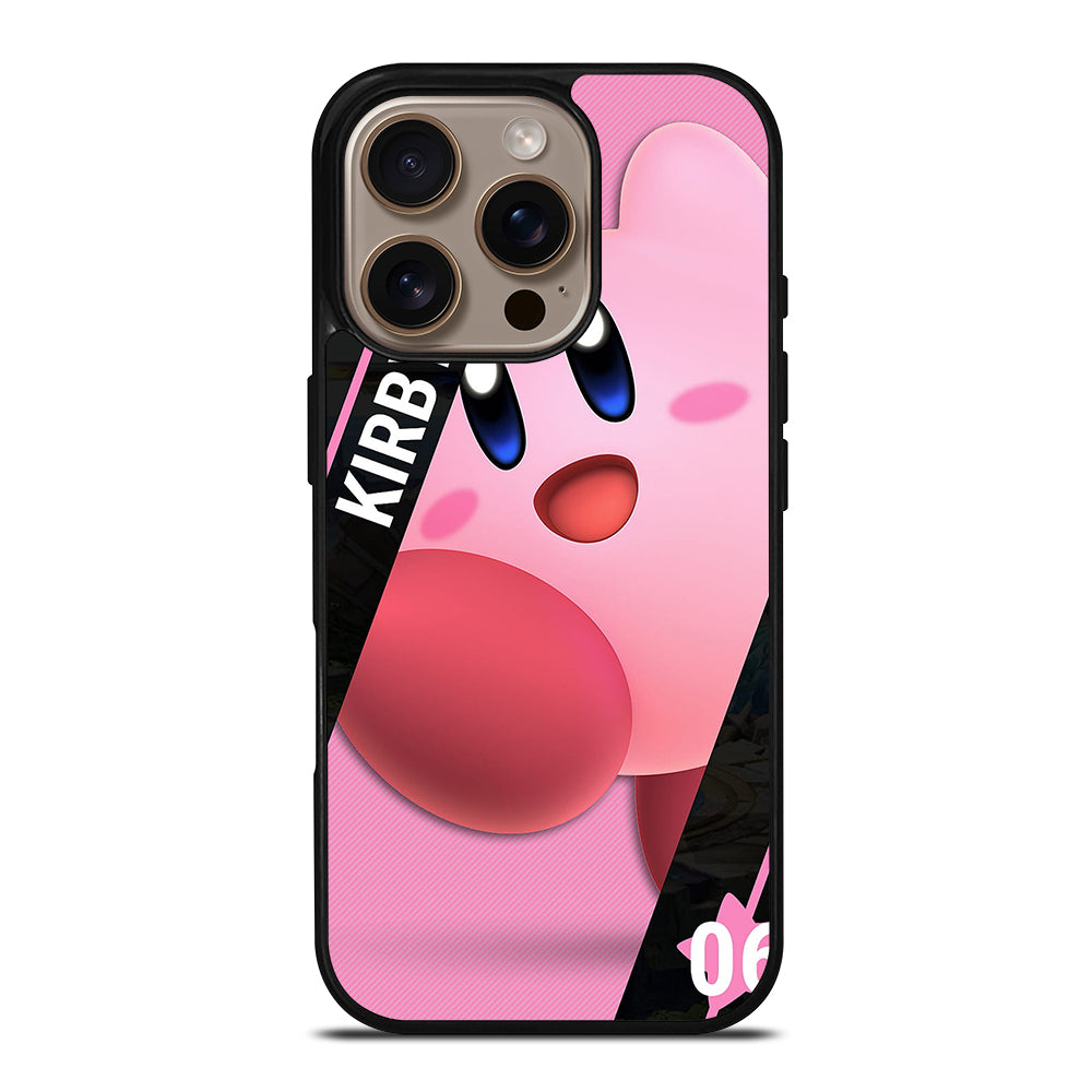 KIRBY SUPER SMASH BROS CUTE 2 iPhone 16 Pro Case Cover