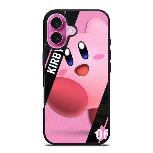 KIRBY SUPER SMASH BROS CUTE 2 iPhone 16 Plus Case Cover