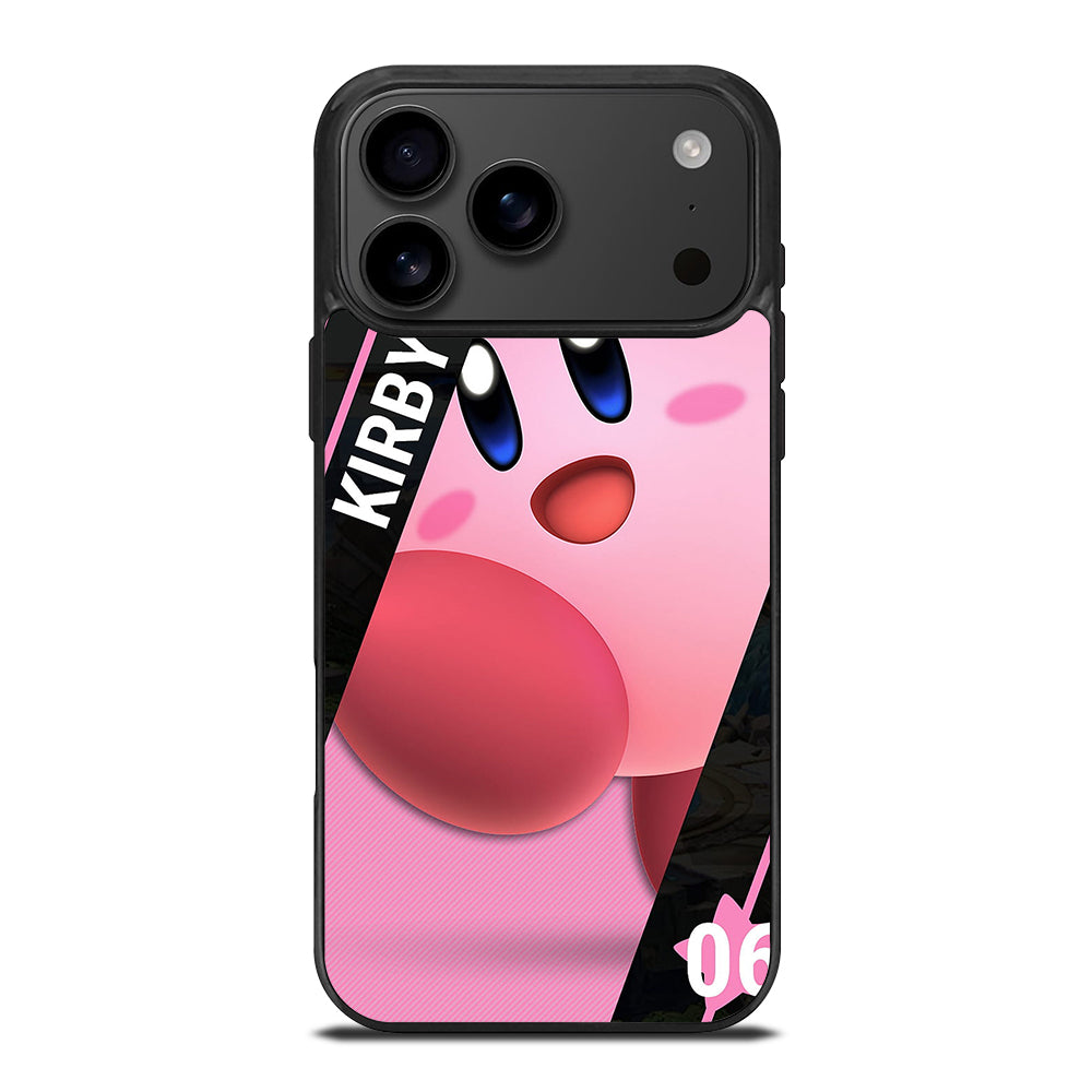 KIRBY SUPER SMASH BROS CUTE 2 iPhone 17 Pro Max Case Cover