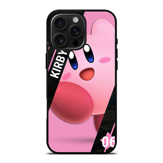 KIRBY SUPER SMASH BROS CUTE 2 iPhone 16 Pro Max Case Cover