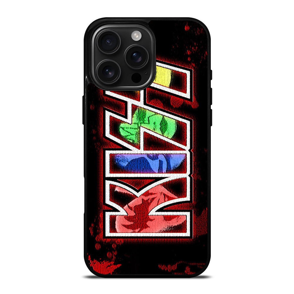 KISS BAND ART LOGO iPhone 16 Pro Max Case Cover
