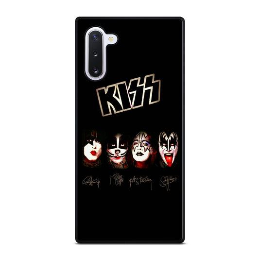 KISS BAND LOGO SIGNATURE Samsung Galaxy Note 10 Case Cover
