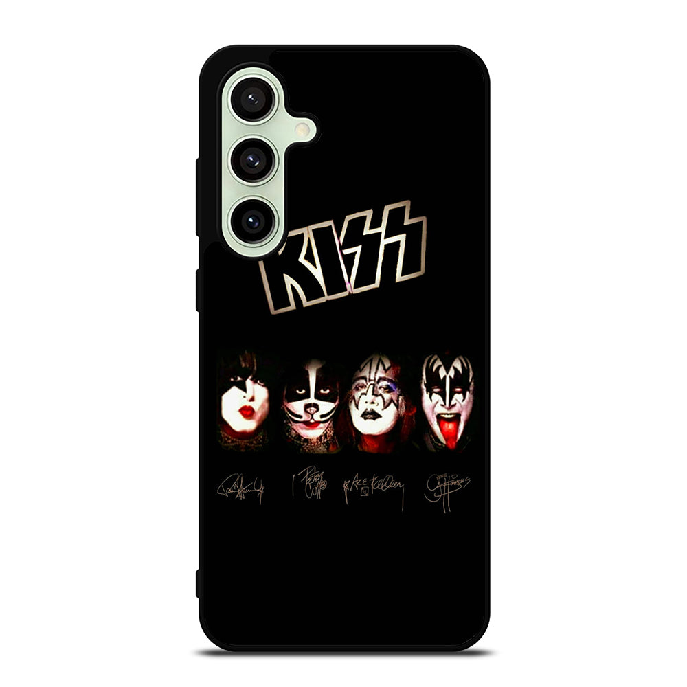 KISS BAND LOGO SIGNATURE Samsung Galaxy S24 FE Case Cover