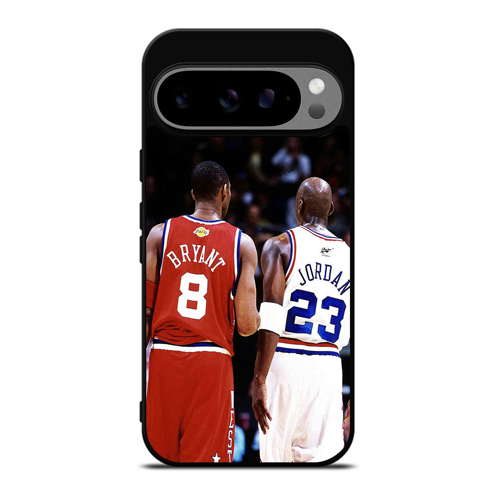 KOBE BRIANT X MICHAEL JORDAN BASKETBALL NBA Google Pixel 9 Pro XL Case Cover